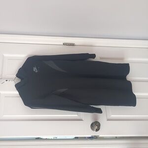 Nike Black Long Sleeve Hoodie Dress